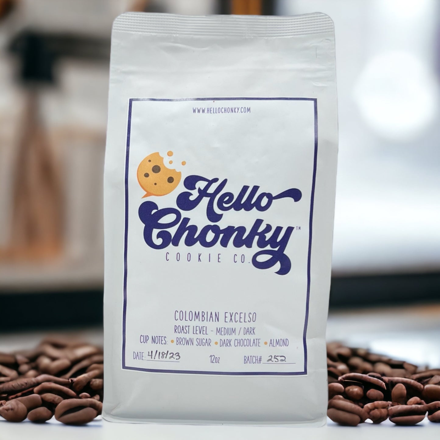 12oz Single Origin Colombian Excelso Whole Bean Coffee